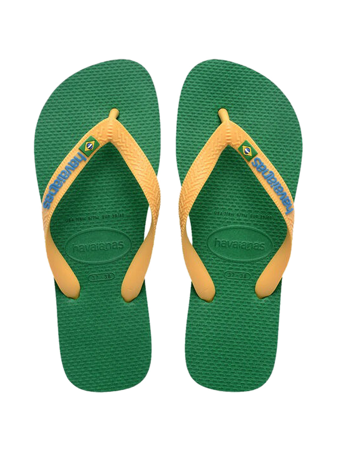 Infradito Brasil Logo HAVAIANAS Unisex - Verde