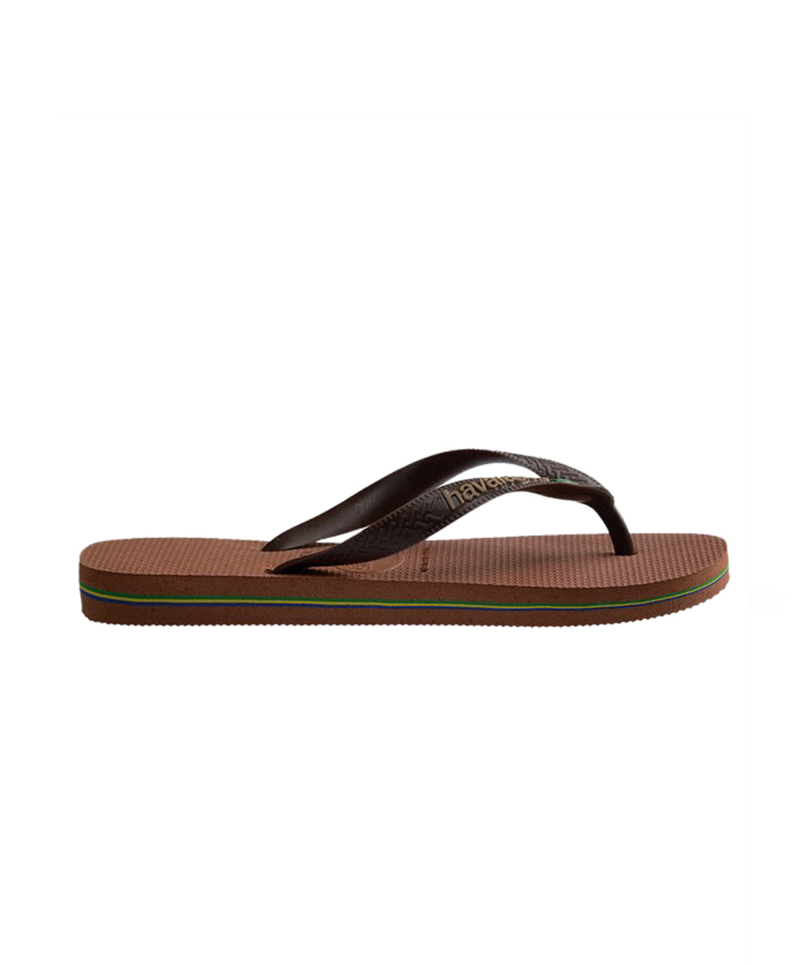 Infradito Brasil Logo HAVAIANAS Unisex - Marrone