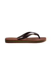 Infradito Brasil Logo HAVAIANAS Unisex - Marrone