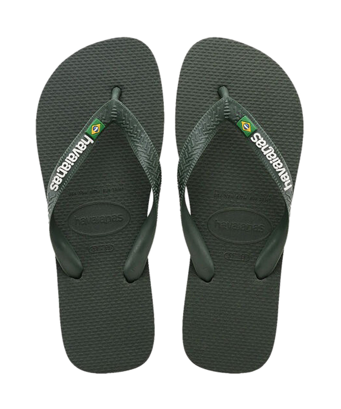 Infradito Brasil Logo HAVAIANAS Unisex - Verde