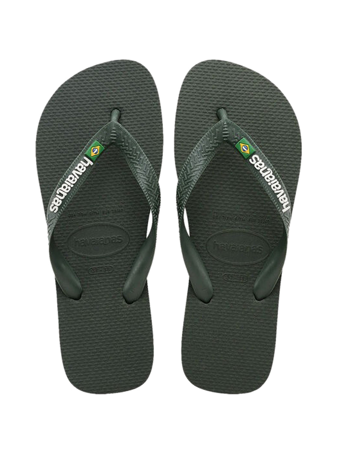 Infradito Brasil Logo HAVAIANAS Unisex - Verde