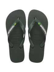 Infradito Brasil Logo HAVAIANAS Unisex - Verde