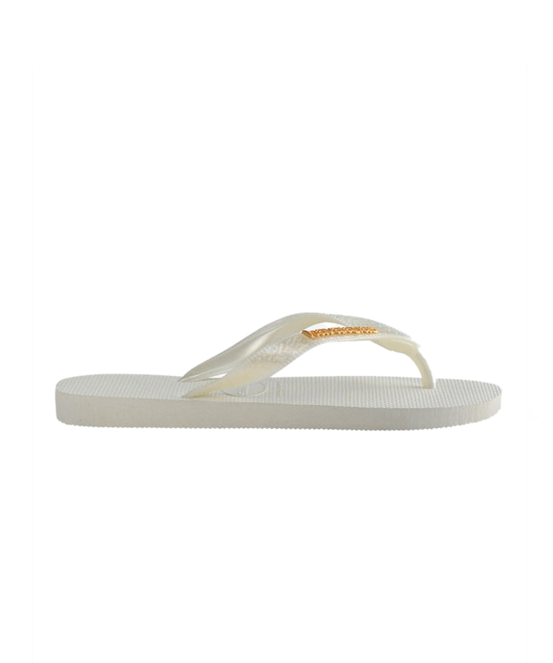 Infradito Top Logo Metallic HAVAIANAS Donna - Bianco
