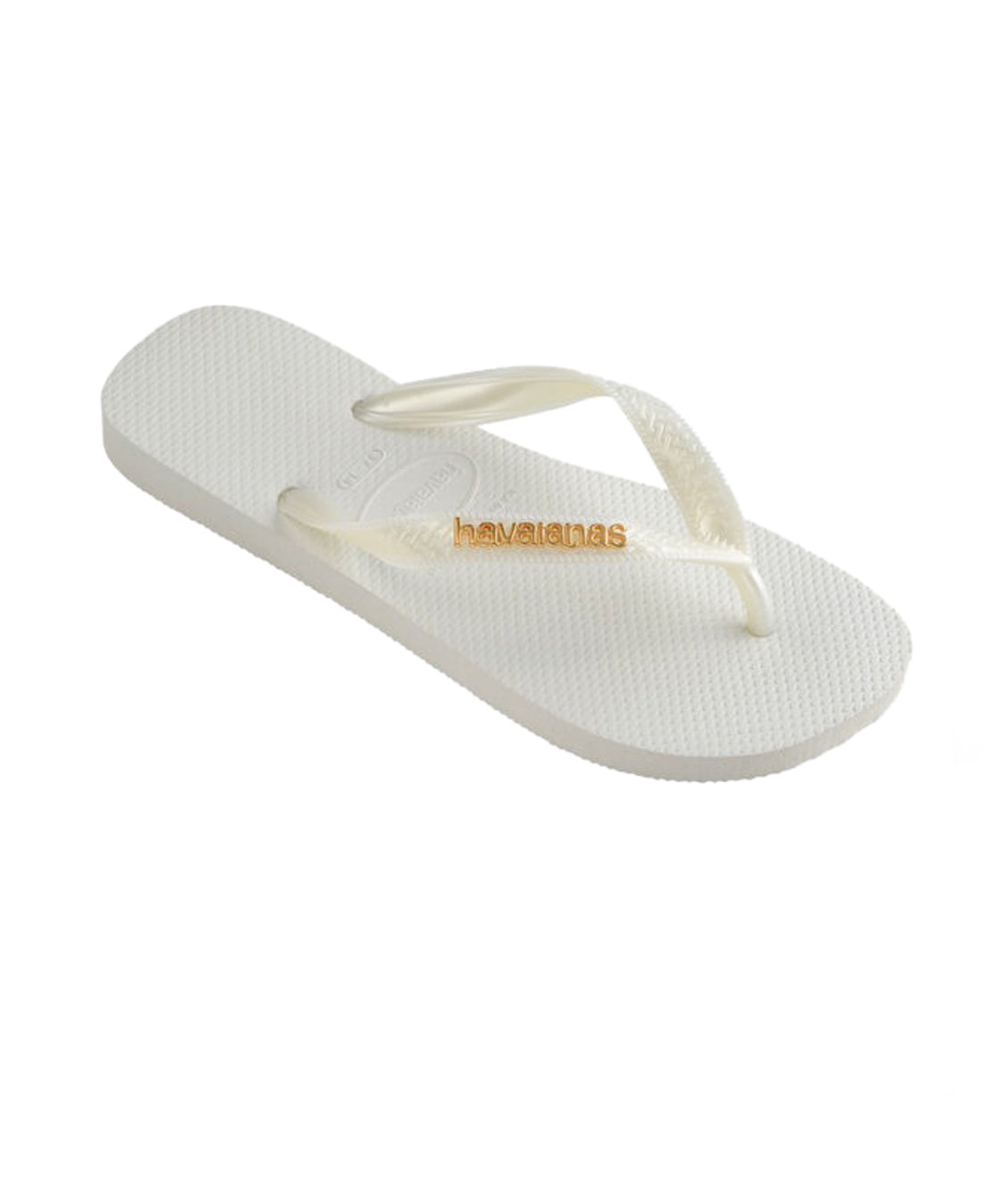 Infradito Top Logo Metallic HAVAIANAS Donna - Bianco