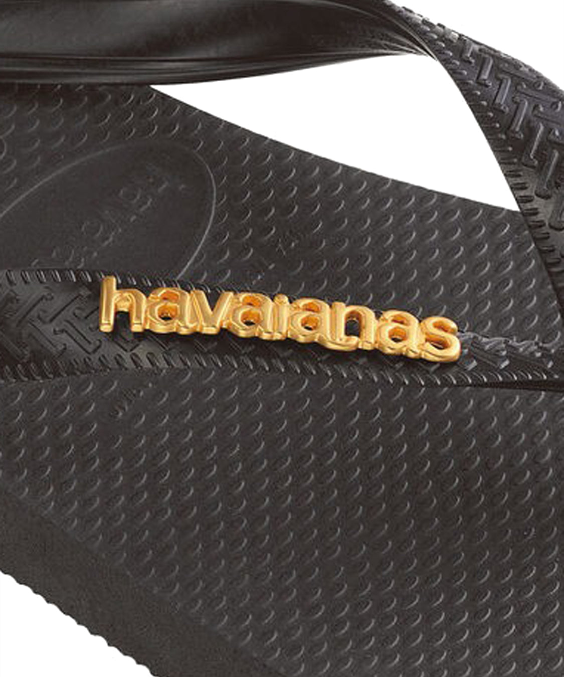 Infradito Top Logo Metallic HAVAIANAS Donna - Nero