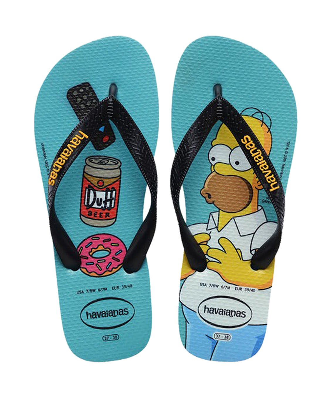 Infradito Simpson HAVAIANAS Unisex - Blue