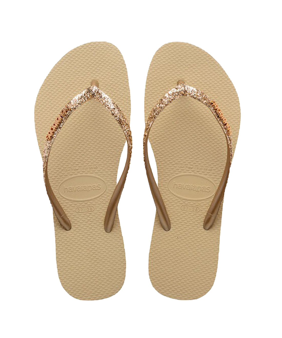 Infradito Slim Glitter II HAVAIANAS Donna - Beige