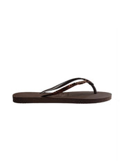 Infradito Slim Glitter II HAVAIANAS Donna - Marrone