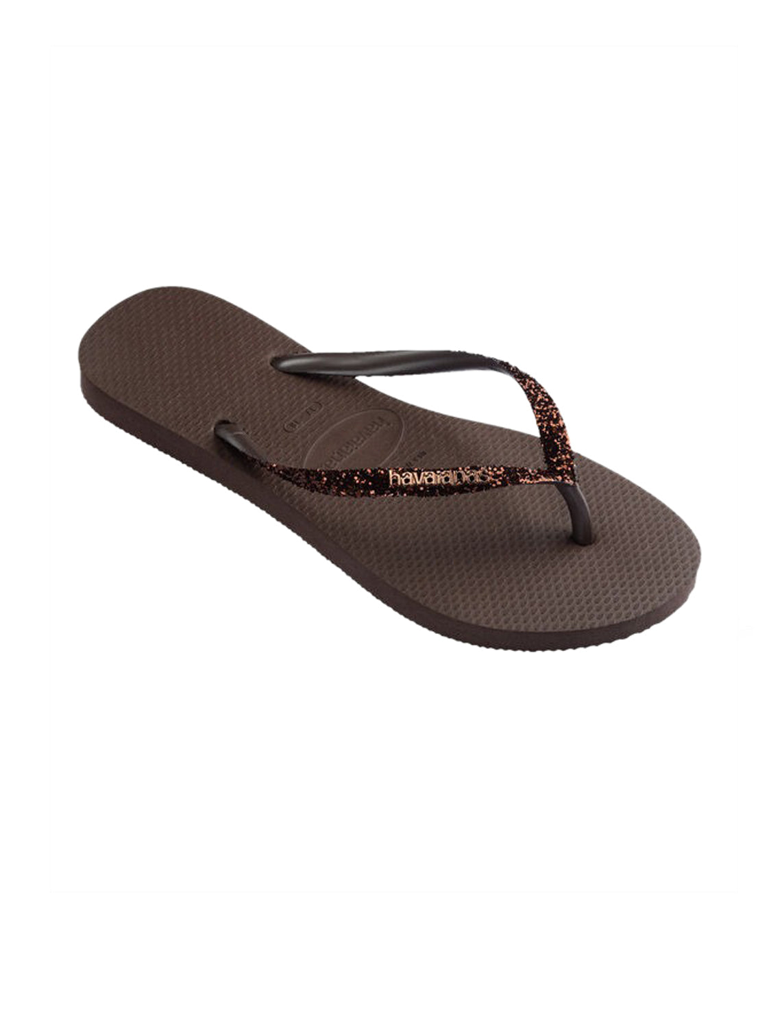 Infradito Slim Glitter II HAVAIANAS Donna - Marrone