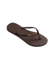 Infradito Slim Glitter II HAVAIANAS Donna - Marrone