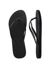 Infradito Slim Glitter II HAVAIANAS Donna - Nero