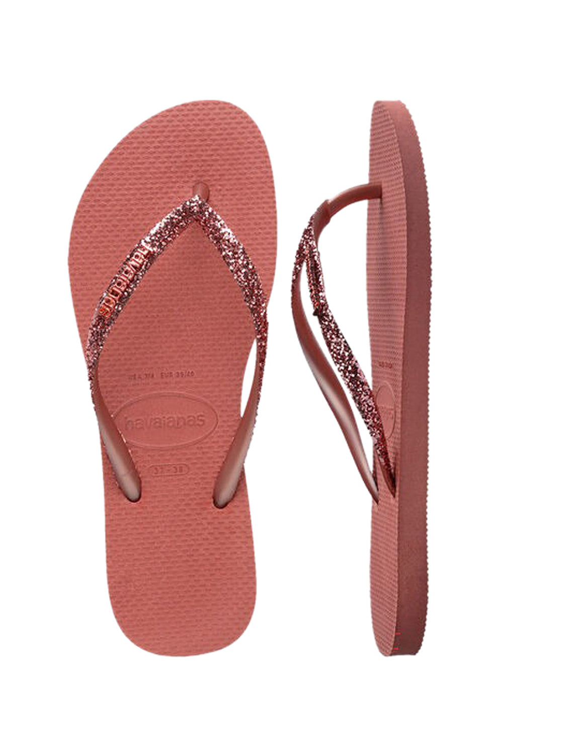 Infradito Slim Glitter II HAVAIANAS Donna - Rosa