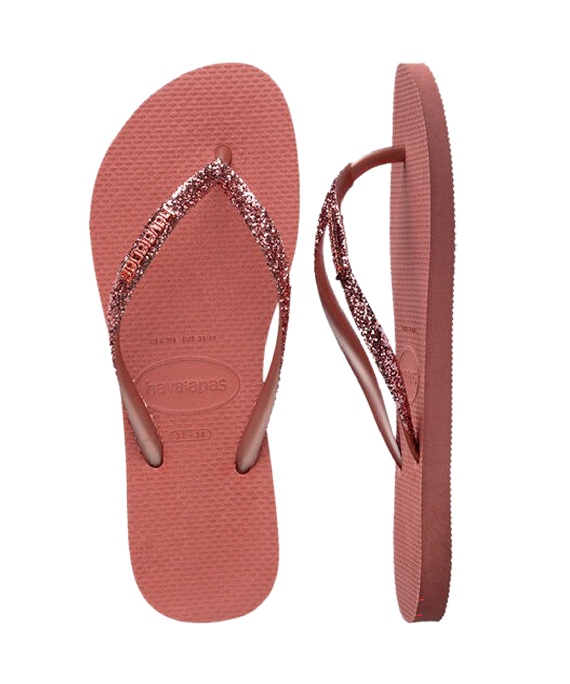 Infradito Slim Glitter II HAVAIANAS Donna - Rosa