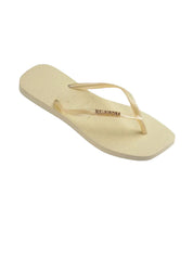 Infradito Square Logo Metallic HAVAIANAS Donna - Giallo