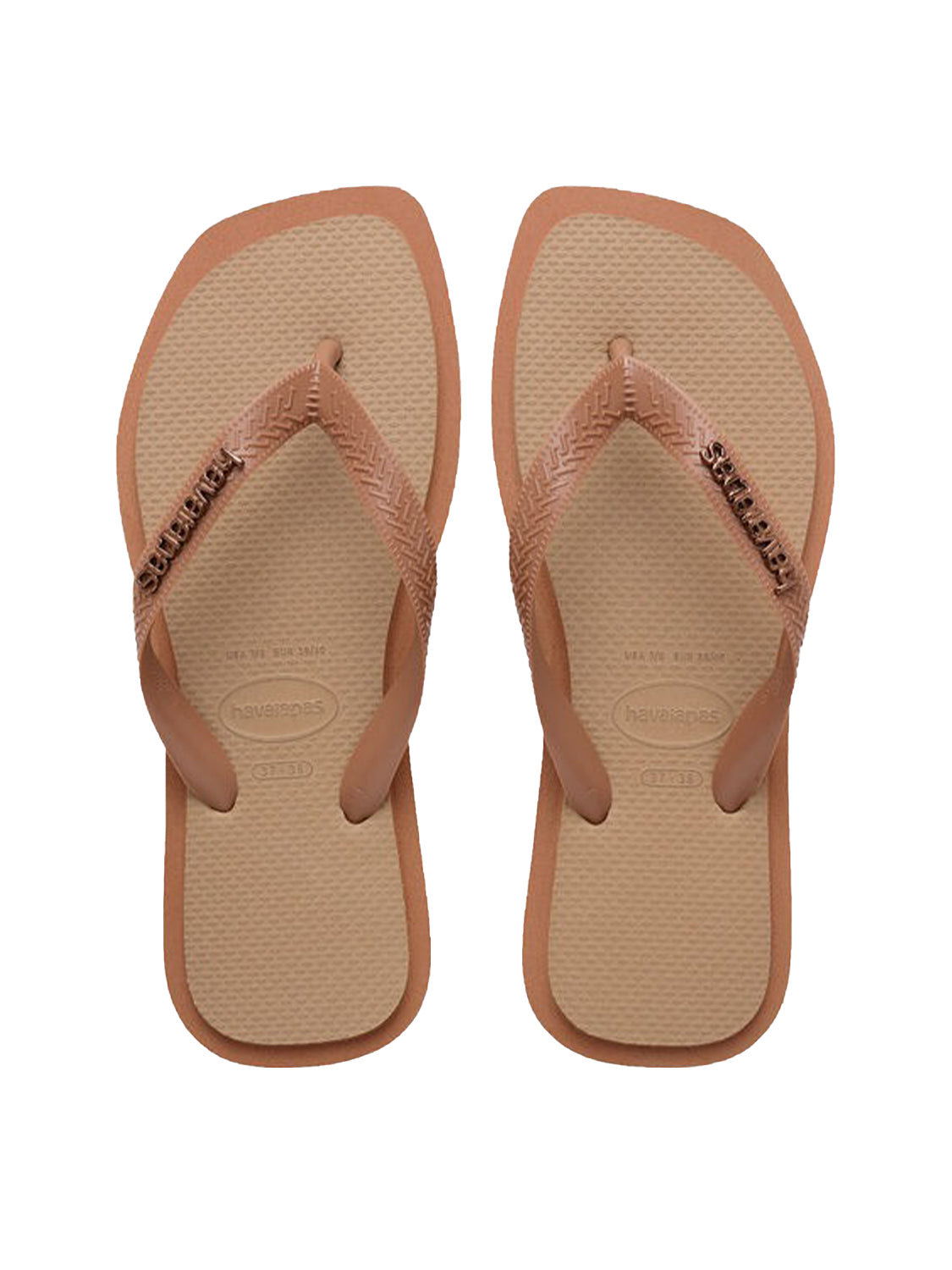 Infradito Top Square Fusion HAVAIANAS Donna - Marrone