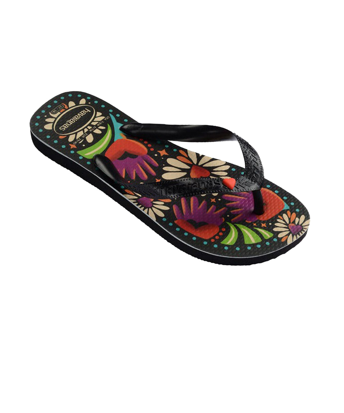 Infradito Top Begonia Coracao HAVAIANAS Donna - Nero