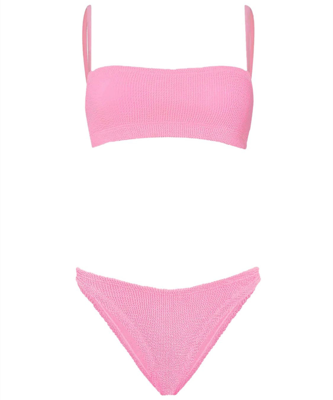 Costume bikini Gigi Underband HUNZA G Donna - Rosa