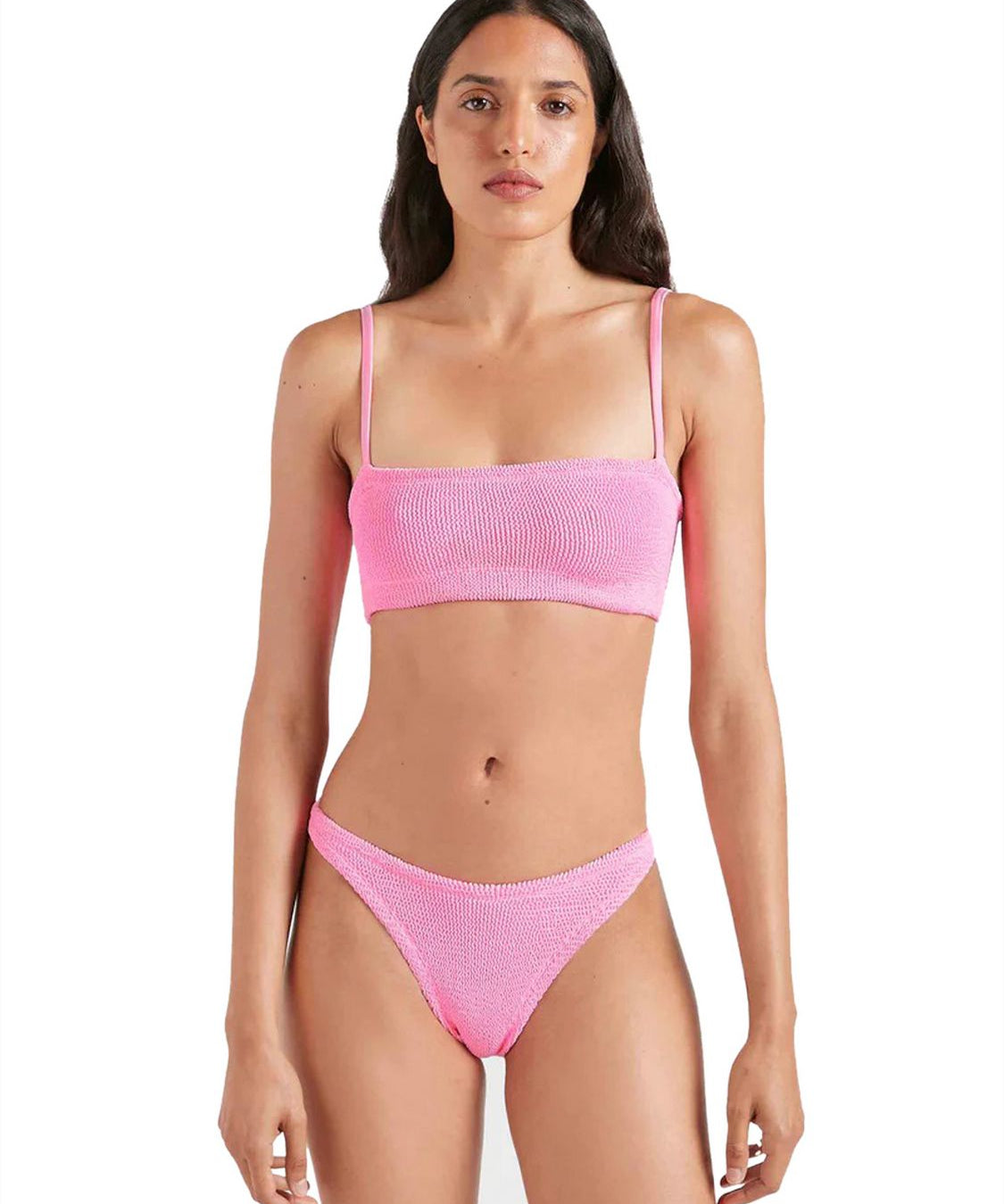 Costume bikini Gigi Underband HUNZA G Donna - Rosa