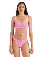 Costume bikini Gigi Underband HUNZA G Donna - Rosa