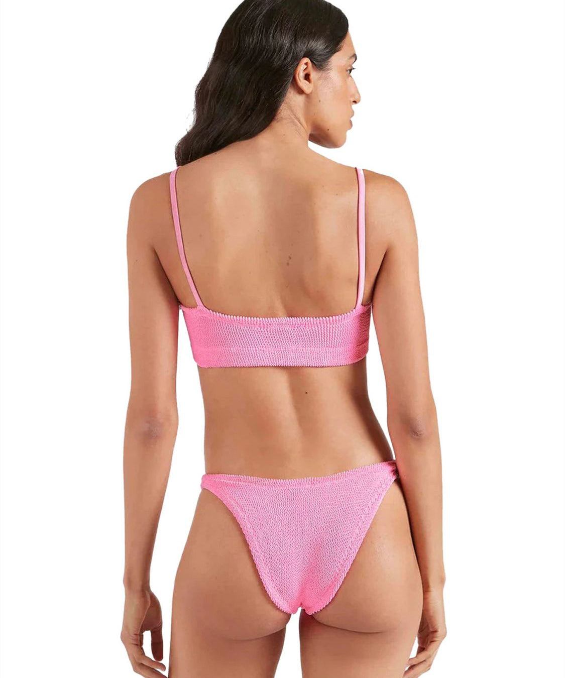 Costume bikini Gigi Underband HUNZA G Donna - Rosa