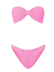 Costume bikini Jean HUNZA G Donna - Rosa