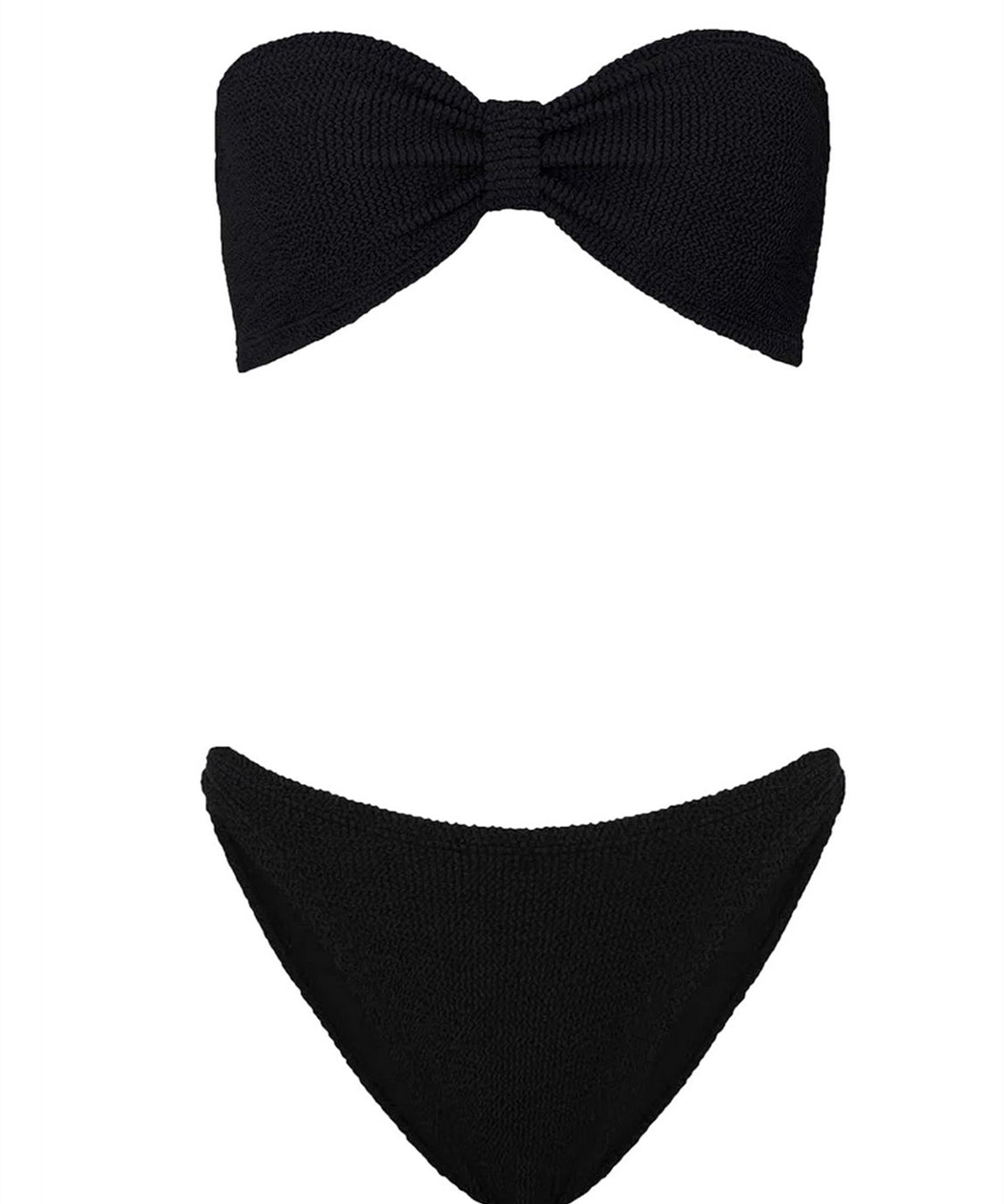 Costume bikini Jean HUNZA G Donna - Nero