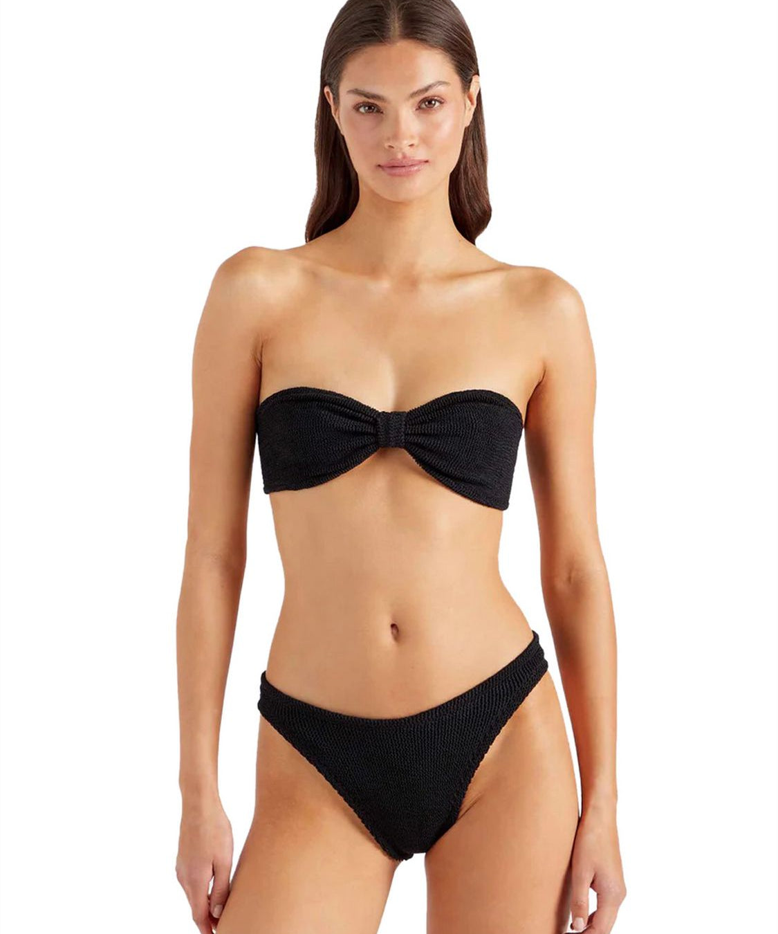 Costume bikini Jean HUNZA G Donna - Nero
