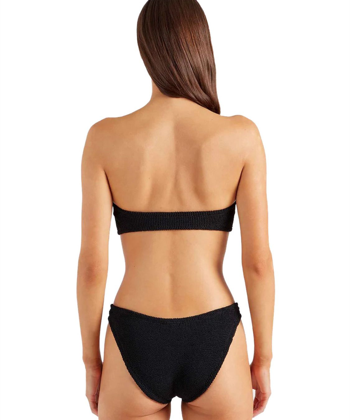 Costume bikini Jean HUNZA G Donna - Nero