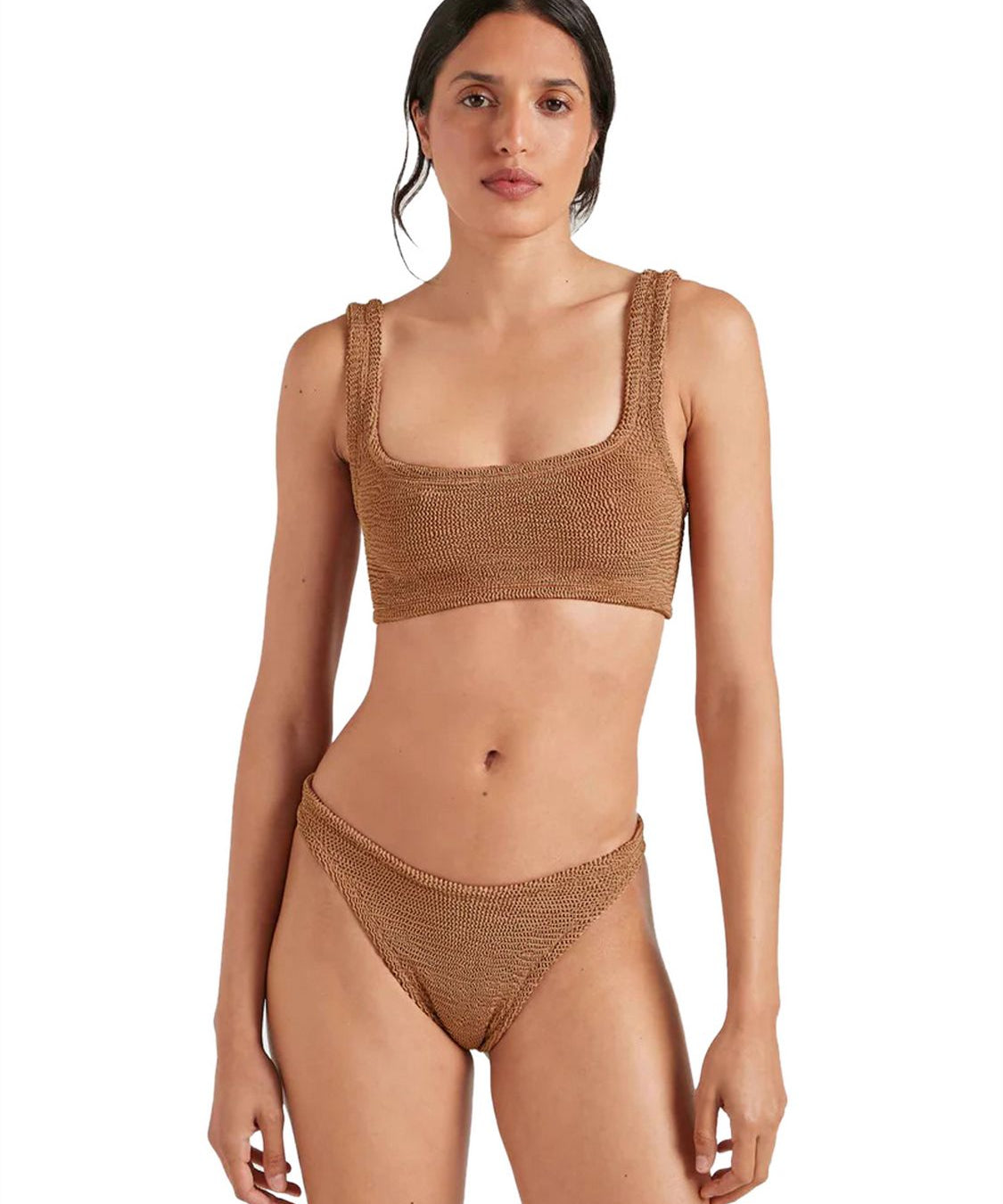 Costume bikini Xandra HUNZA G Donna - Marrone