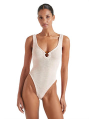 Costume intero Celine Swim HUNZA G Donna - Beige