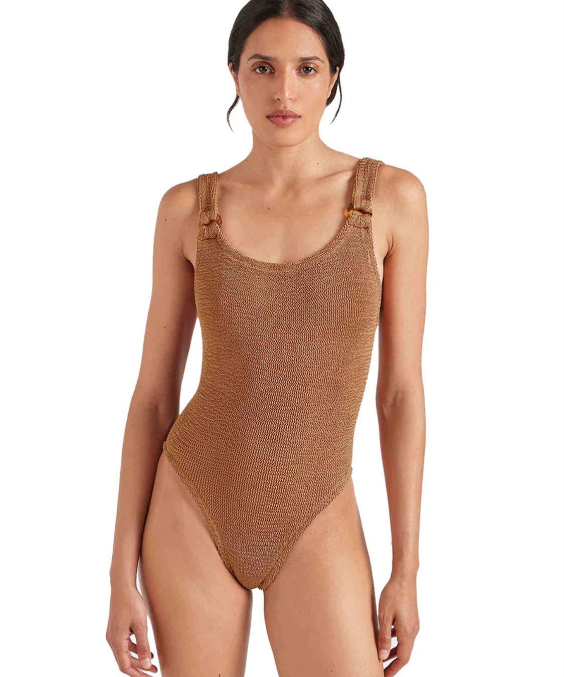 Costume intero Domino HUNZA G Donna - Marrone