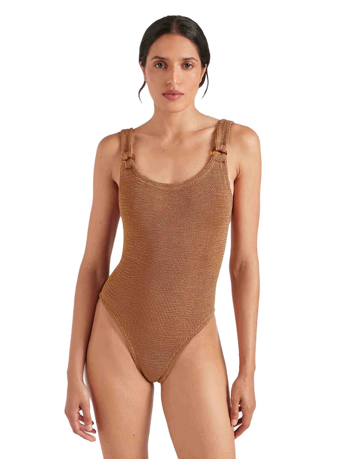 Costume intero Domino HUNZA G Donna - Marrone