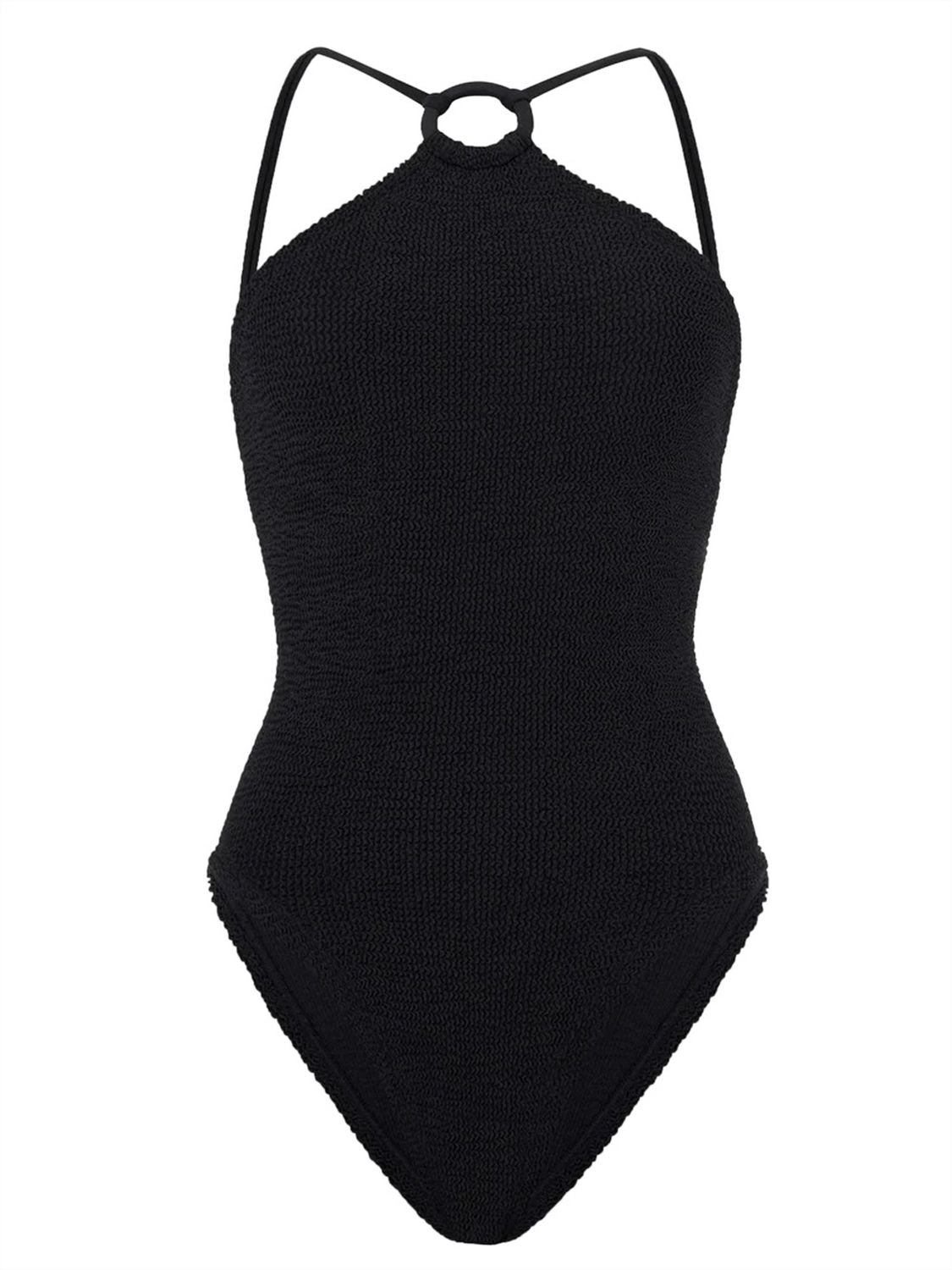 Costume intero Jasmine Covered Hoop HUNZA G Donna - Nero