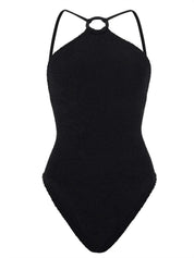 Costume intero Jasmine Covered Hoop HUNZA G Donna - Nero