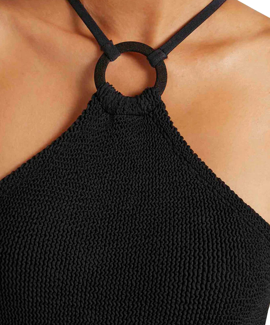 Costume intero Jasmine Covered Hoop HUNZA G Donna - Nero
