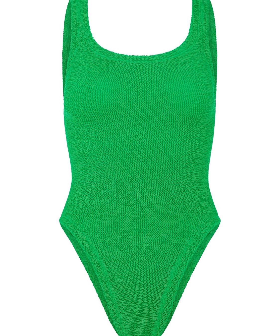 Costume intero Square Neck Swim HUNZA G Donna - Verde