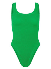 Costume intero Square Neck Swim HUNZA G Donna - Verde