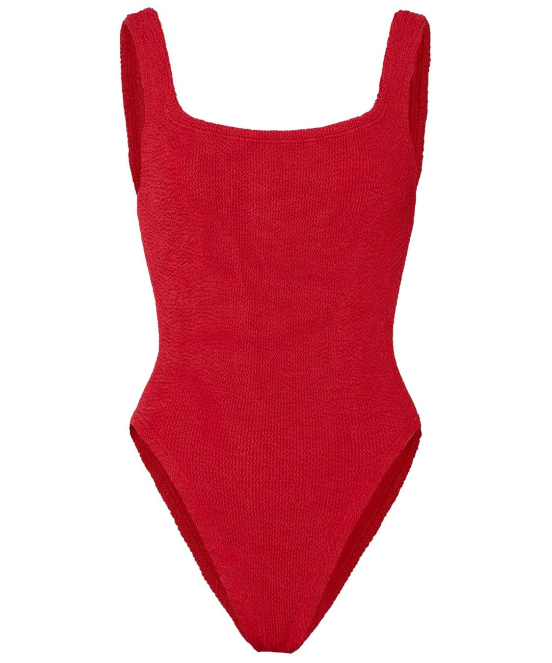 Costume intero Square Neck Swim HUNZA G Donna - Rosso