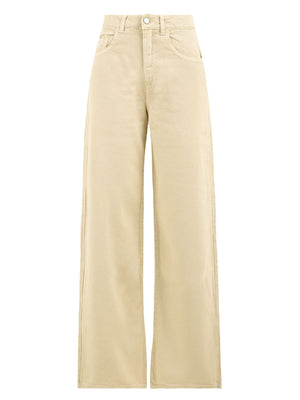 Jeans Poppy ICON DENIM LOS ANGELES Donna - Beige