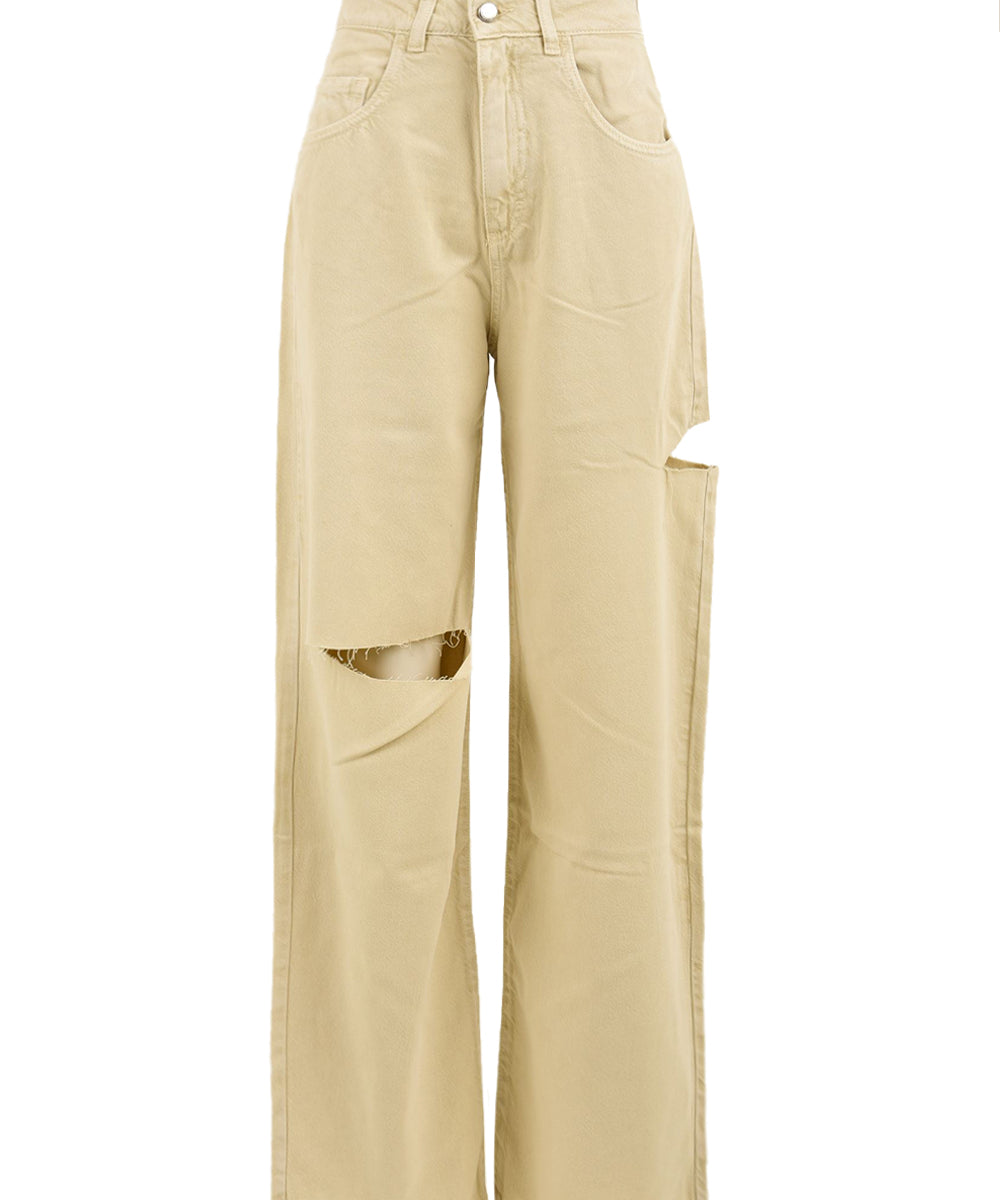 Jeans Poppy ICON DENIM LOS ANGELES Donna - Beige