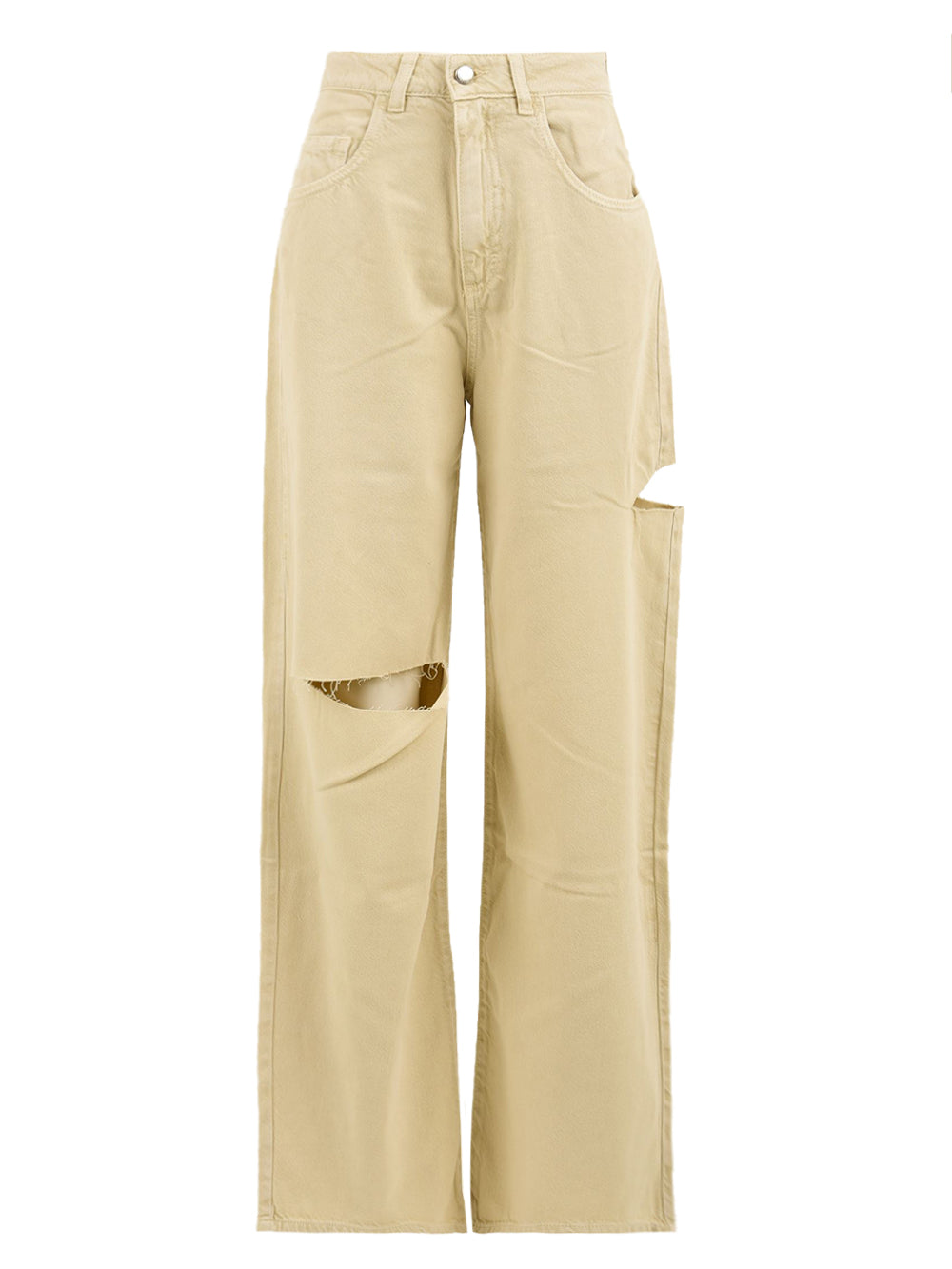 Jeans Poppy ICON DENIM LOS ANGELES Donna - Beige