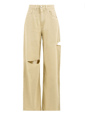 Jeans Poppy ICON DENIM LOS ANGELES Donna - Beige