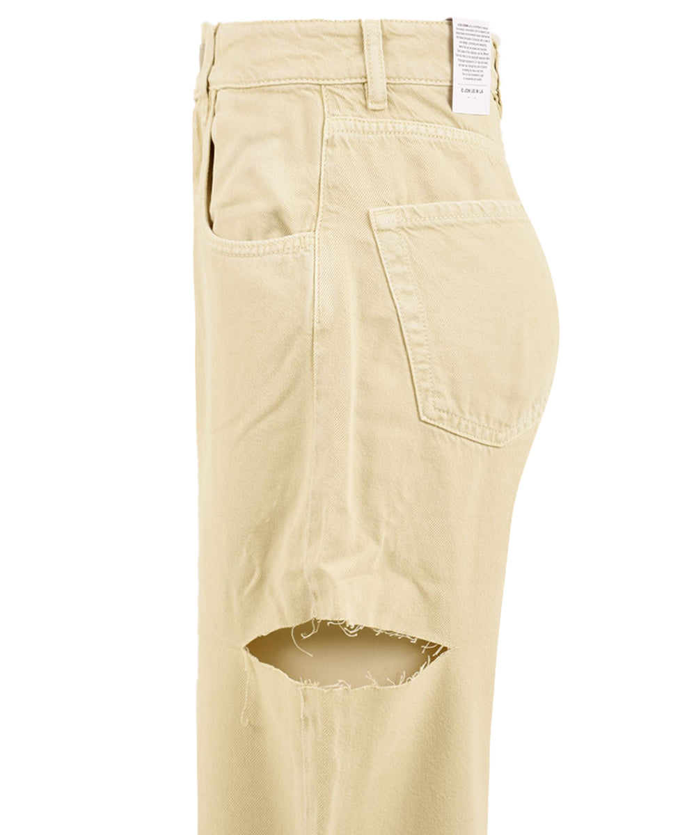 Jeans Poppy ICON DENIM LOS ANGELES Donna - Beige
