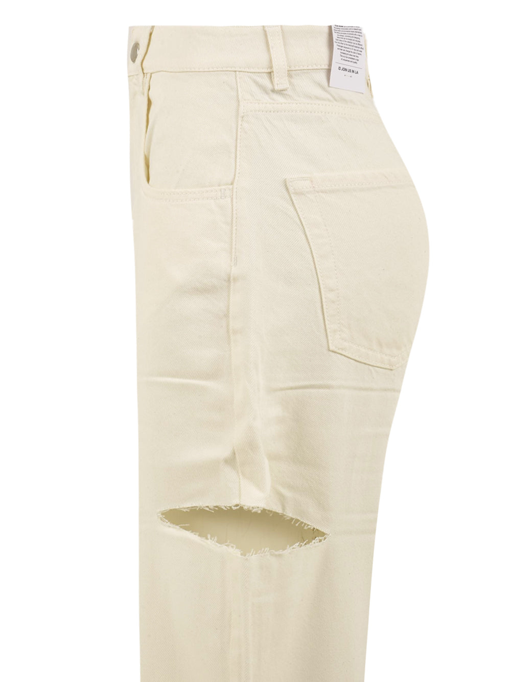 Jeans Poppy ICON DENIM LOS ANGELES Donna - Bianco