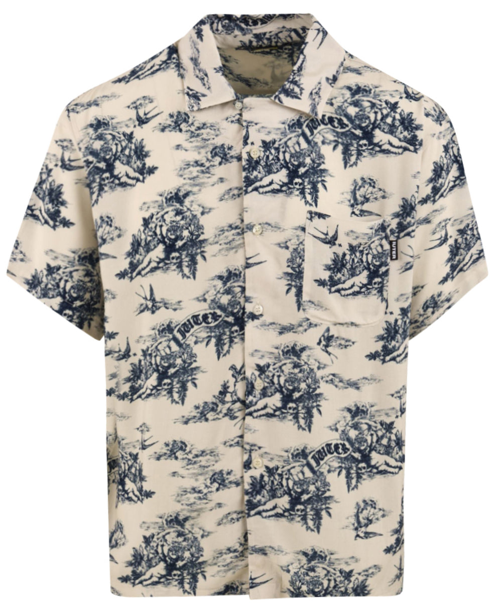 Camicia Paradise cuban IUTER Uomo - Beige