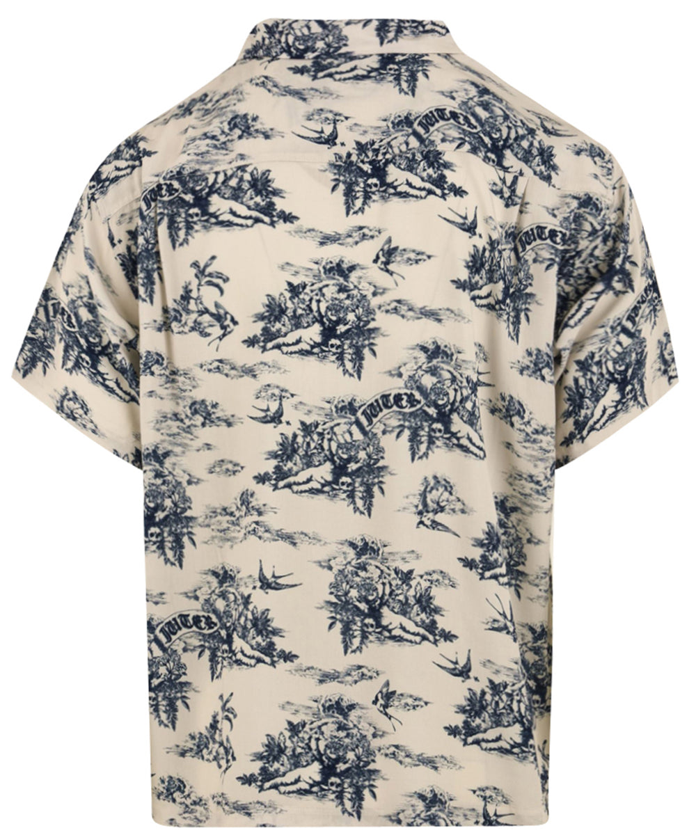 Camicia Paradise cuban IUTER Uomo - Beige