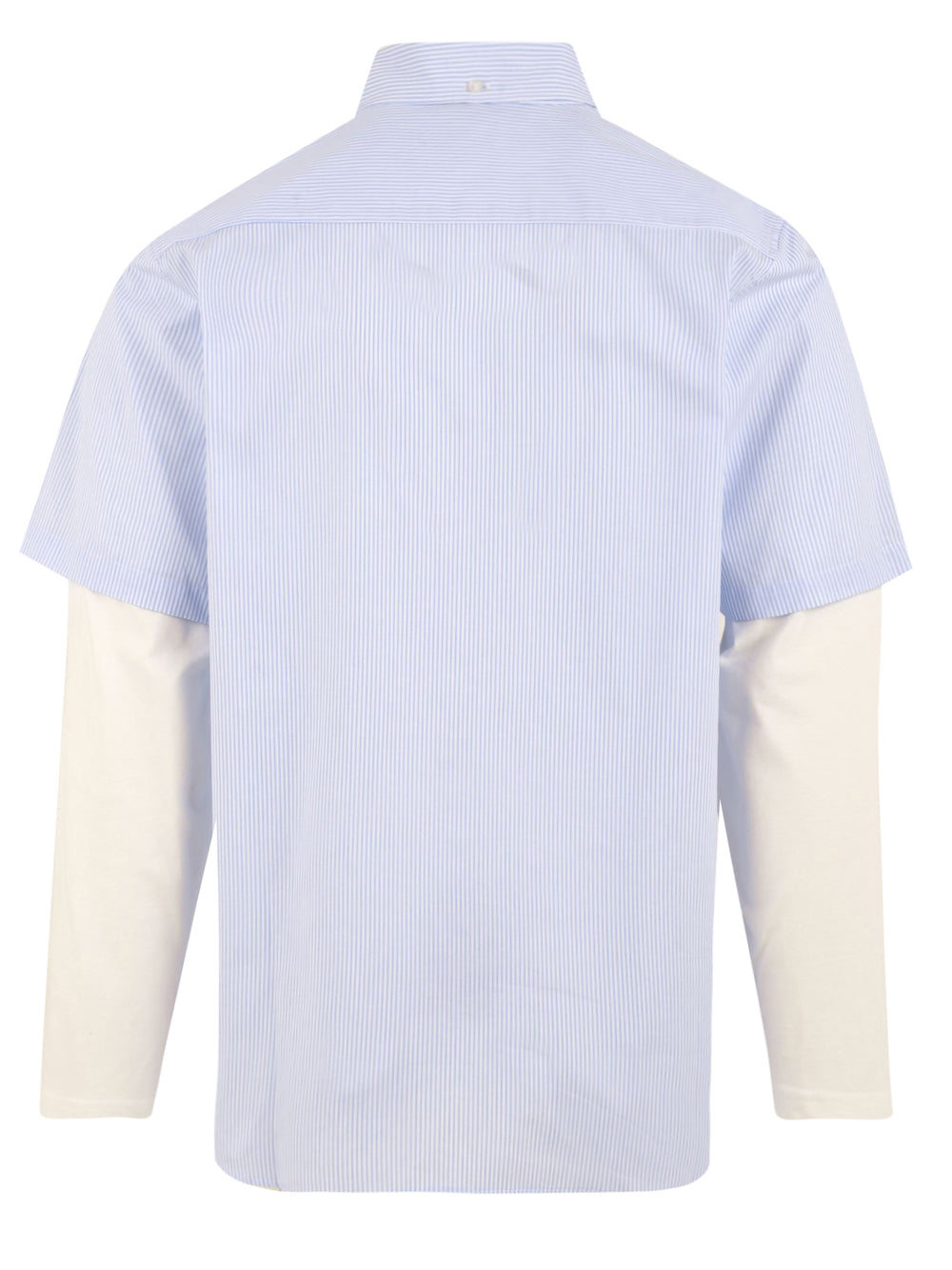 Camicia Butterfly stripes double ls IUTER Uomo - Blue