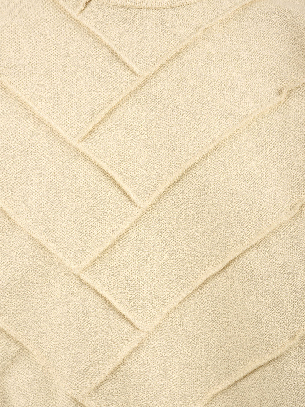 Felpa Parquet reverse crewneck IUTER Uomo - Beige