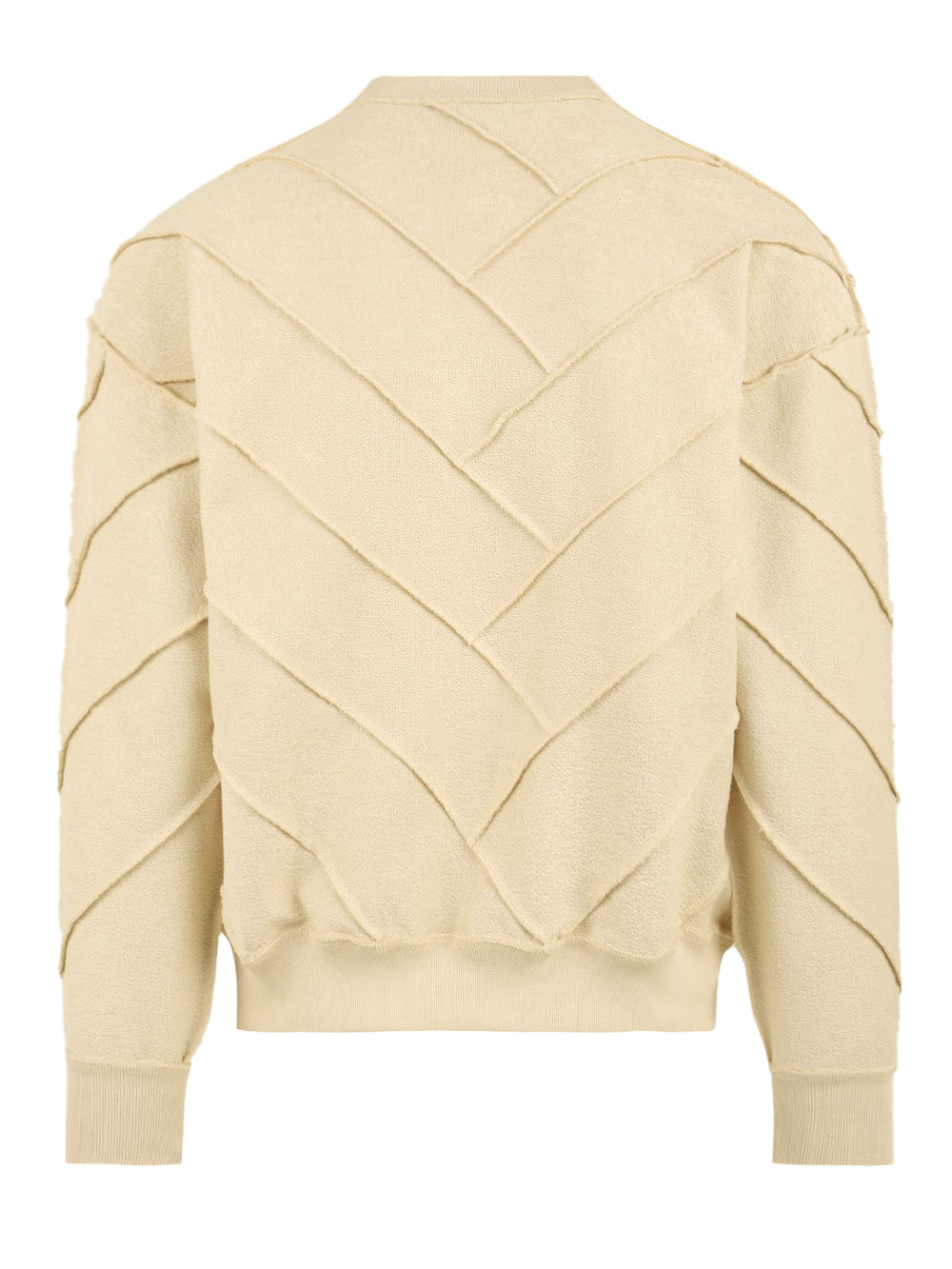 Felpa Parquet reverse crewneck IUTER Uomo - Beige