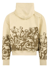 Felpa Battle reverse hoodie IUTER Uomo - Beige